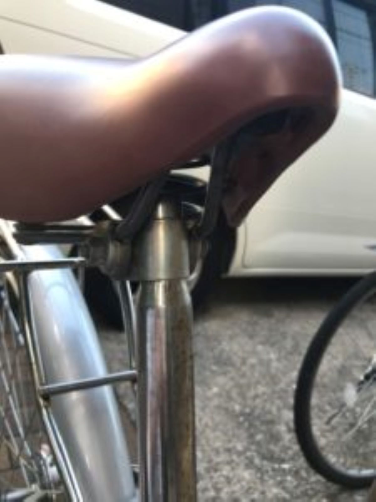 サドルの交換方法 自転車